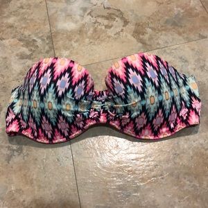 Strapless Victoria Secret Swim
